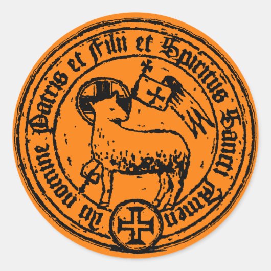 Katholischer Sticker (Vorderseite)