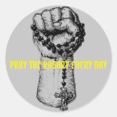 Katholischer Sticker (Vorderseite)