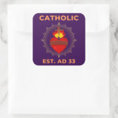 Katholischer Sticker AD 33 (Tasche)
