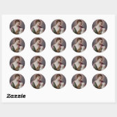 Katholischer Sticker Heilige Agnes (Blatt)