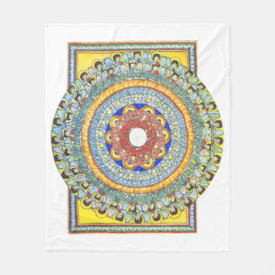 Katholischer Teppich - Kunst von St. Hildegard Fleecedecke