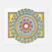 Katholischer Teppich - Kunst von St. Hildegard Fleecedecke (Vorderseite (Horizontal))
