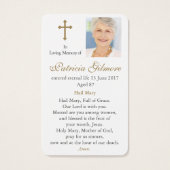 Katholischer Verlust Heiliger Rosenkranz - Sympath (Rückseite)