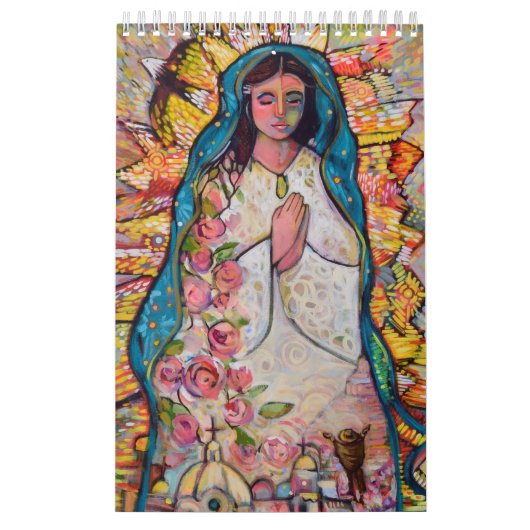 Katholischer Volkskunstkalender von Jen Norton Kalender (Titelbild)