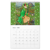 Katholischer Volkskunstkalender von Jen Norton Kalender (Mär 2026)