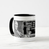Katholischer Zitat Bischof Fulton Sheen Tasse (Vorderseite Links)