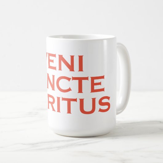 Katholischer Zitat Kaffeetasse (VorderseiteRechts)
