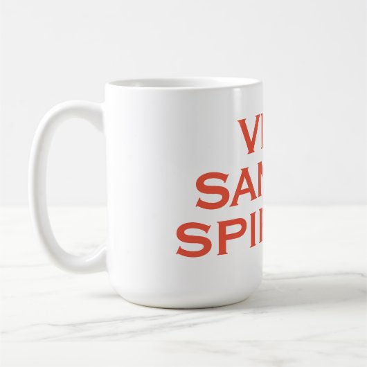Katholischer Zitat Kaffeetasse (Links)