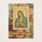 Katholisches Begräbnis Gesegnete Maria Floral (Vorderseite)