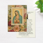 Katholisches Begräbnis Gesegnete Maria Floral (Schreibtisch)