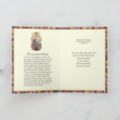 Katholisches Beileid Beileid Maria Jesus Karte (Innenseite)