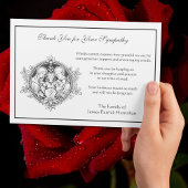 Katholisches Beileid Heilige Familienbeerdigung Dankeskarte