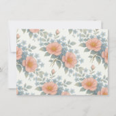 Katholisches Beileid zur Beerdigung von Rosenkranz Dankeskarte (Rückseite)