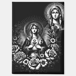 Katholisches christliches Geschenk zum Glauben an Magnet