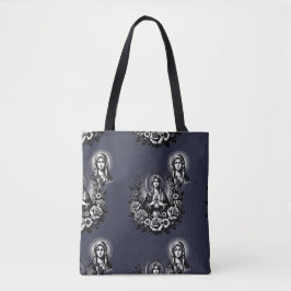 Katholisches Christliches Reich tiefes Navy-Tuch m Tasche