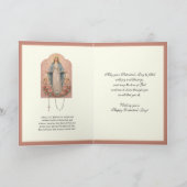 Katholisches Freund Valentinstag Mutter Maria Feiertagskarte (Innenseite)