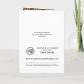 Katholisches Gebet des hl. Gabriel Archangel Karte (Rückseite)