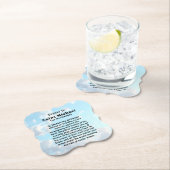 Katholisches Gebet für Schutz und Mut Untersetzer (Vor Ort)