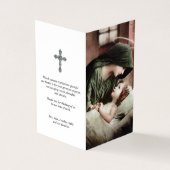 Katholisches Gebet kardiert | Mutter Mary Visitenkarten (Vorderseite)
