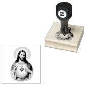 Katholisches Heiliges Herz Jesu Traditionelle Gummistempel (Stempel)
