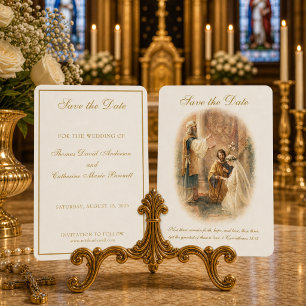 Katholisches Hochzeit Elegant Termin vormerken Save The Date