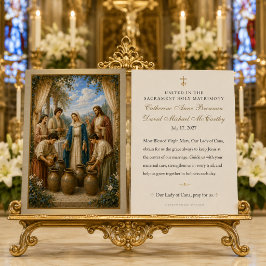 Katholisches Marienhochzeitsgebet in Kana Gebetska