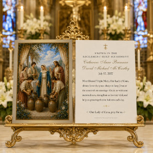 Katholisches Marienhochzeitsgebet in Kana Gebetska