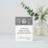 Katholisches Massen-anbietengebet heilige Karten (Stehend Vorderseite)