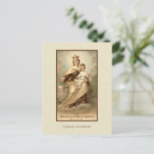 Katholisches Massenangebot Jungfrau-Mary-Jesus Postkarte (Stehend Vorderseite)