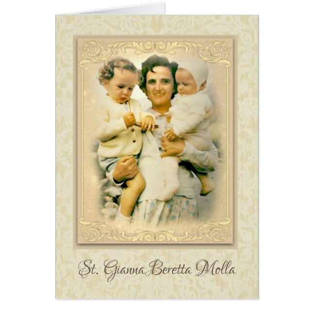 Katholisches Mutter-Gebet St. Gianna Beretta Molla (Vorne)