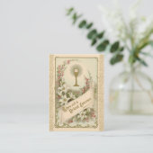 Katholisches Priestergebet von St. Therese Visitenkarte (Stehend Vorderseite)