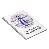 Katholisches Saint-Notebook: St. Hildegard Bingen Notizblock (Rechte Seite)