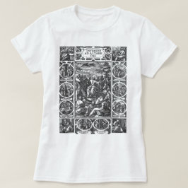 Katholisches Shirt, Latein Mass Introibo und Altar T-Shirt