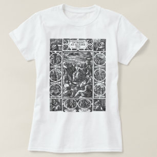 Katholisches Shirt, Latein Mass Introibo und Altar T-Shirt