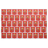 Katholisches Symbol der Christen symbolisiert den  Stoff (Fat Quarter (45,7 x 55,9 cm))