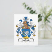 Kathrein Familienwappen Postkarte (Stehend Vorderseite)