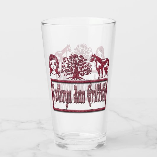 Kathryn Ann Griffith Triple Icon Glas (Rückseite)