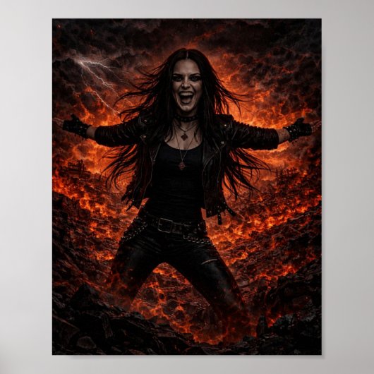 Kathryn Darke Lachen Poster (Vorne)