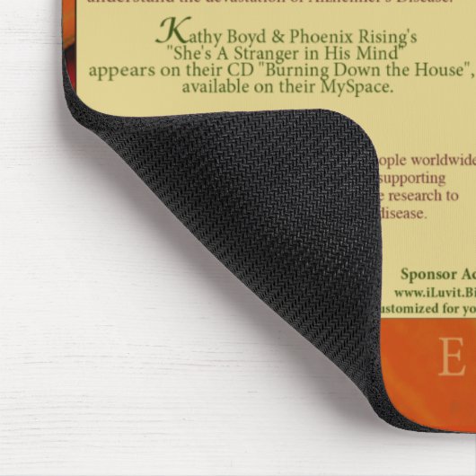 KATHY BOYD PHOENIX, das von unseren 2009 MMC Mousepad (Ecke)