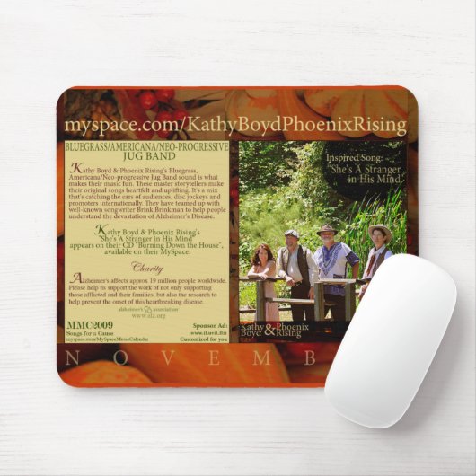 KATHY BOYD PHOENIX, das von unseren 2009 MMC Mousepad (Mit Mouse)