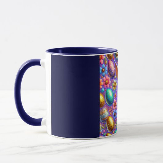 KATHY ~ EASTER BUNNY Eggs Blume ~ Tasse (Links)