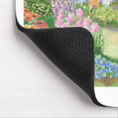 Kathy's Wäsche auf der Monhegan Island Maine Mouse Mousepad (Ecke)