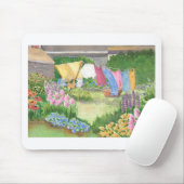 Kathy's Wäsche auf der Monhegan Island Maine Mouse Mousepad (Mit Mouse)