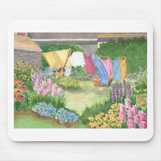 Kathy's Wäsche auf der Monhegan Island Maine Mouse Mousepad (Vorne)