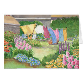 Kathy's Wäscherei auf der Monhegan Island Maine Wa