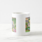 Kathy's Wäscherei auf Monhegan ist Maine-Tasse Kaffeetasse (Mittel)