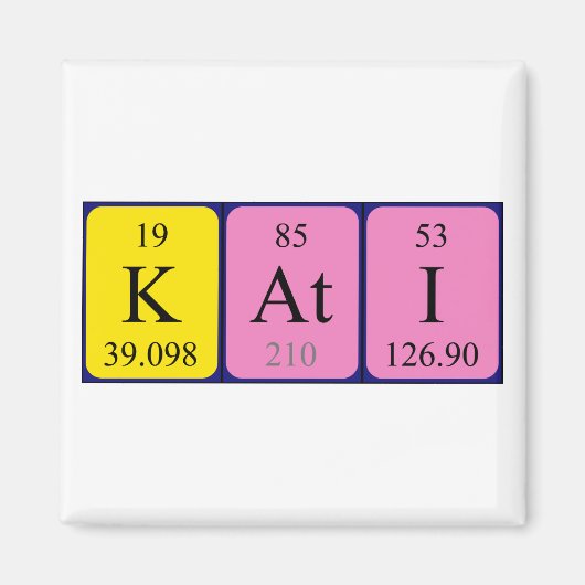Kati Periodenmagnet Magnet (Vorne)