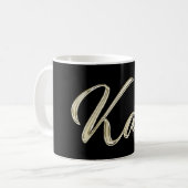 Kati white gold Handwriting Tasse Kaffeetasse (Vorderseite Links)