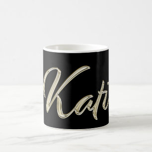Kati white gold Handwriting Tasse Kaffeetasse