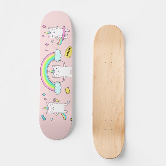 Katicorn Skateboard (Vorderseite)